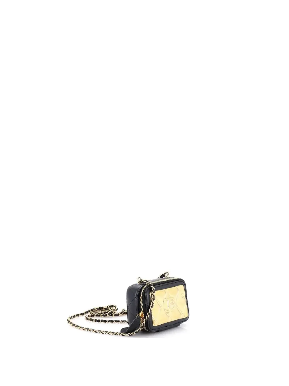 Chanel Golden Plate Zip Around Vanity #258799C34B